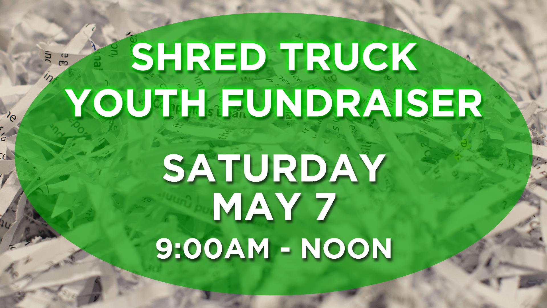Shred Truck Fundraiser