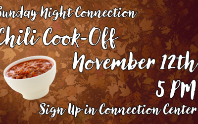 Sunday Night Connection: Chili Cook-Off