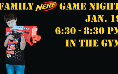 Family Nerf Game Night