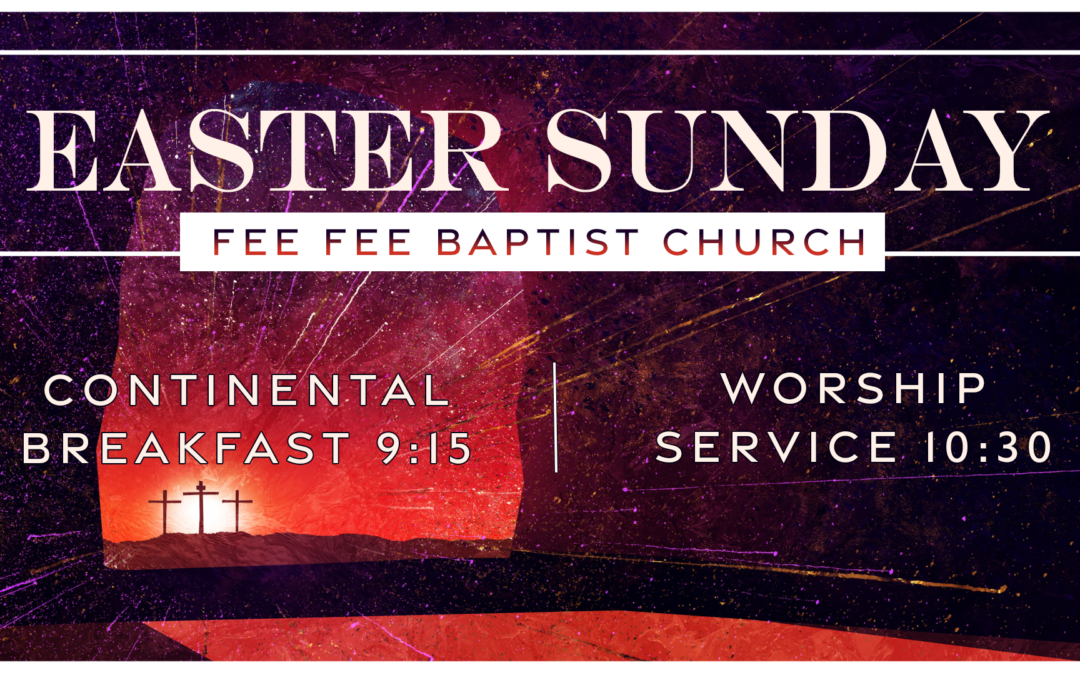 Easter Sunday at Fee Fee