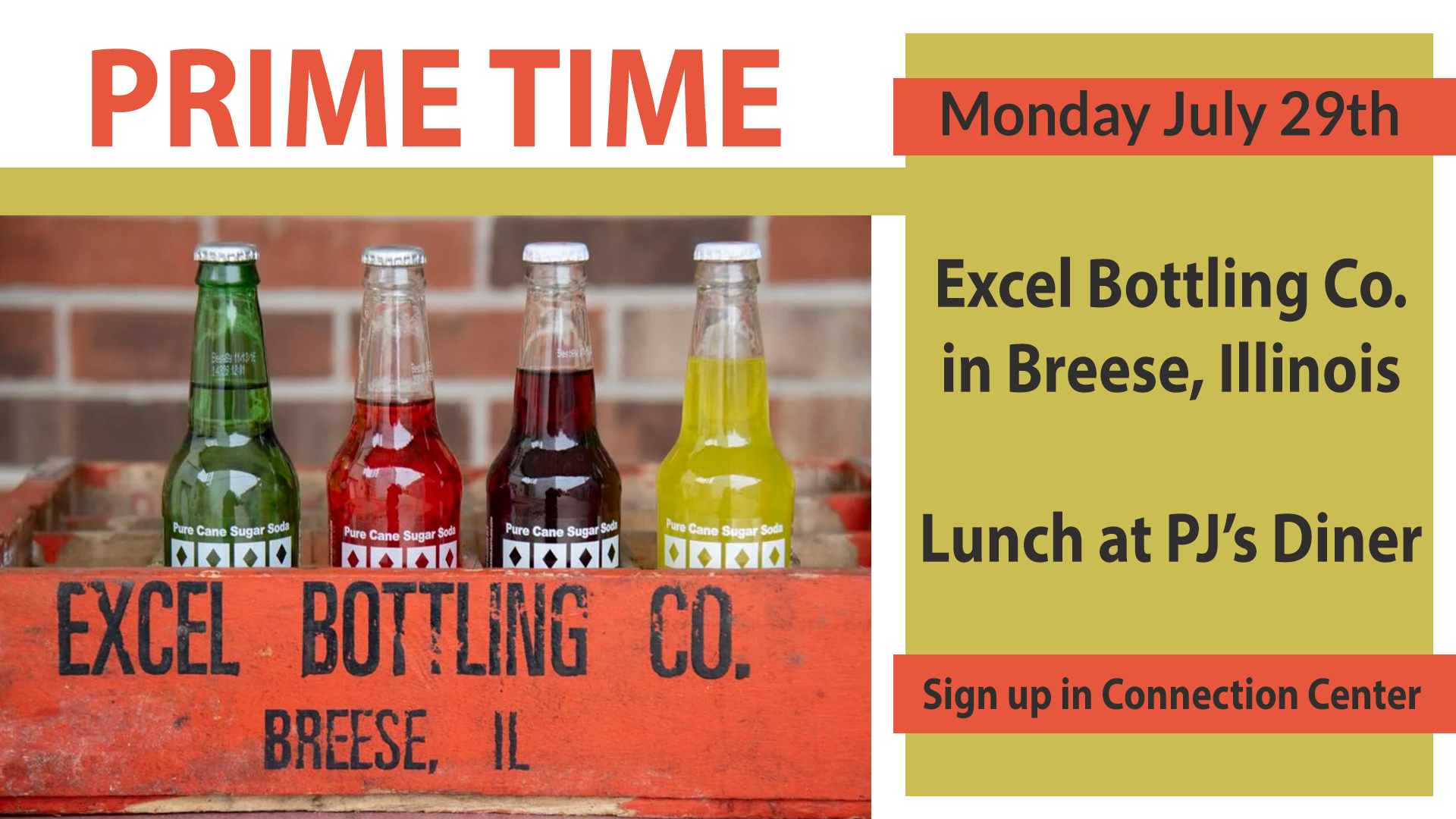 Fee Fee Prime Timers - Excel Bottling Company  and PJ's Diner 