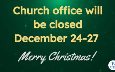 Christmas holidays office closed