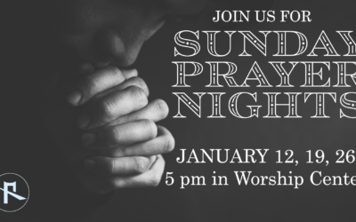 January Sunday Prayer Nights