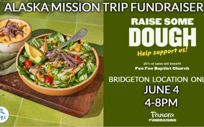 Support Our Alaska Mission Trip – Fundraising Dinner at Panera